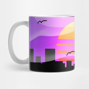 Synthwave Sunset Mug